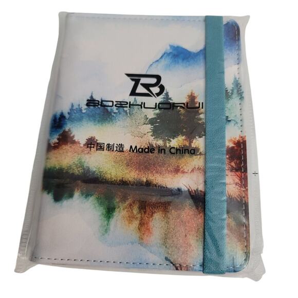 Passport and Card Holder Landscape Design Mens Womens - Picture 2 of 6